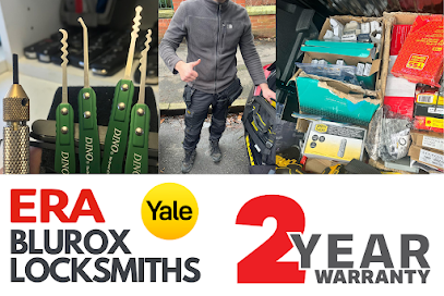 Blurox Locksmith — ERA & Yale products, 2-year warranty